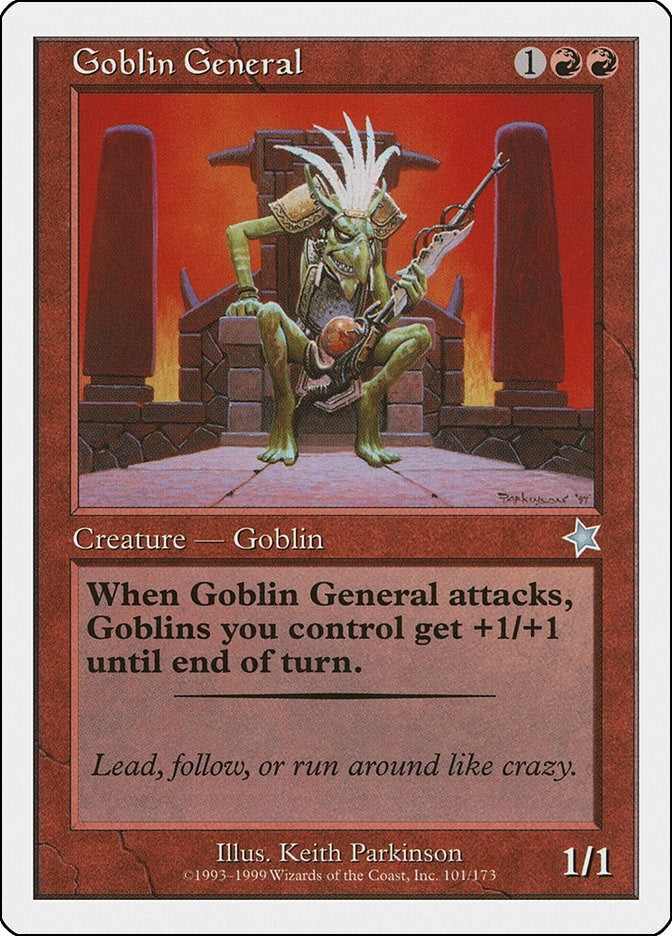 Image for Goblin General (Starter 1999) (101) - Magic: The Gathering
