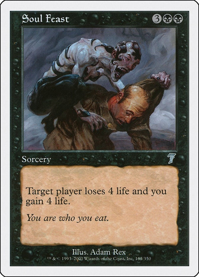 Image for Soul Feast (7th Edition) (163) - Magic: The Gathering