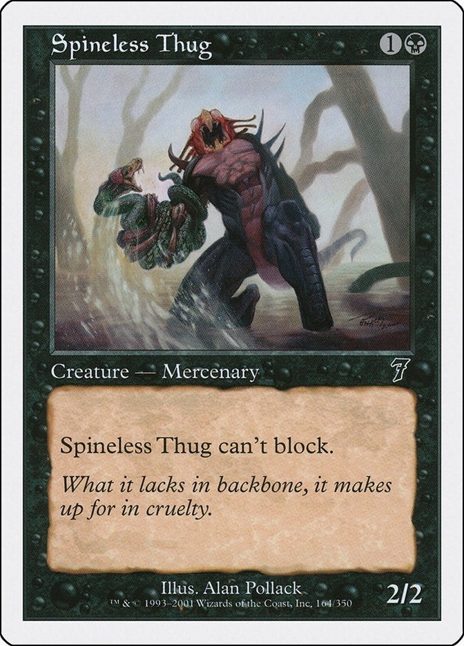 Image for Spineless Thug (7th Edition) (164) - Magic: The Gathering