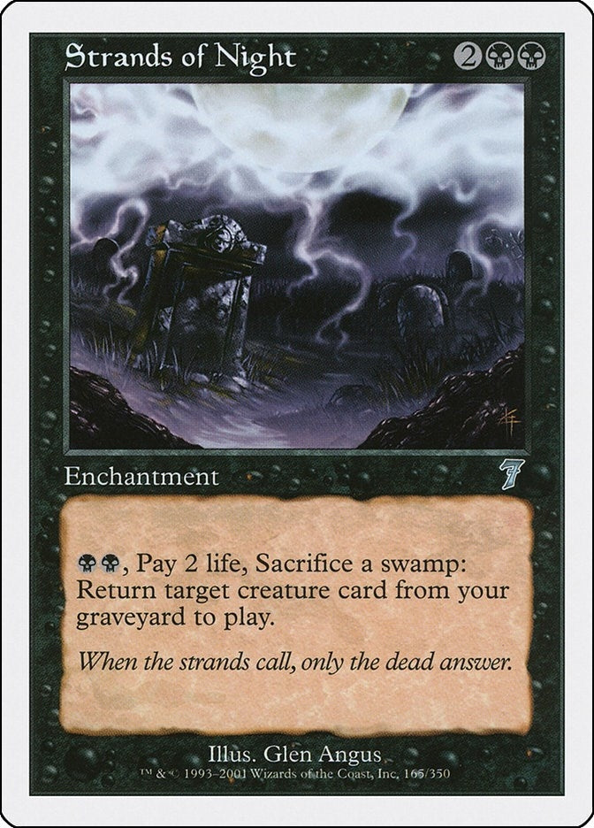 Image for Strands of Night (7th Edition) (165) - Magic: The Gathering