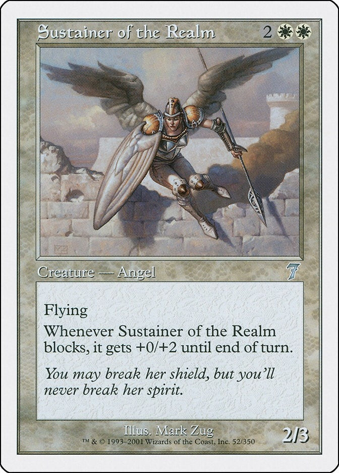 Image for Sustainer of the Realm (7th Edition) (52) - Magic: The Gathering