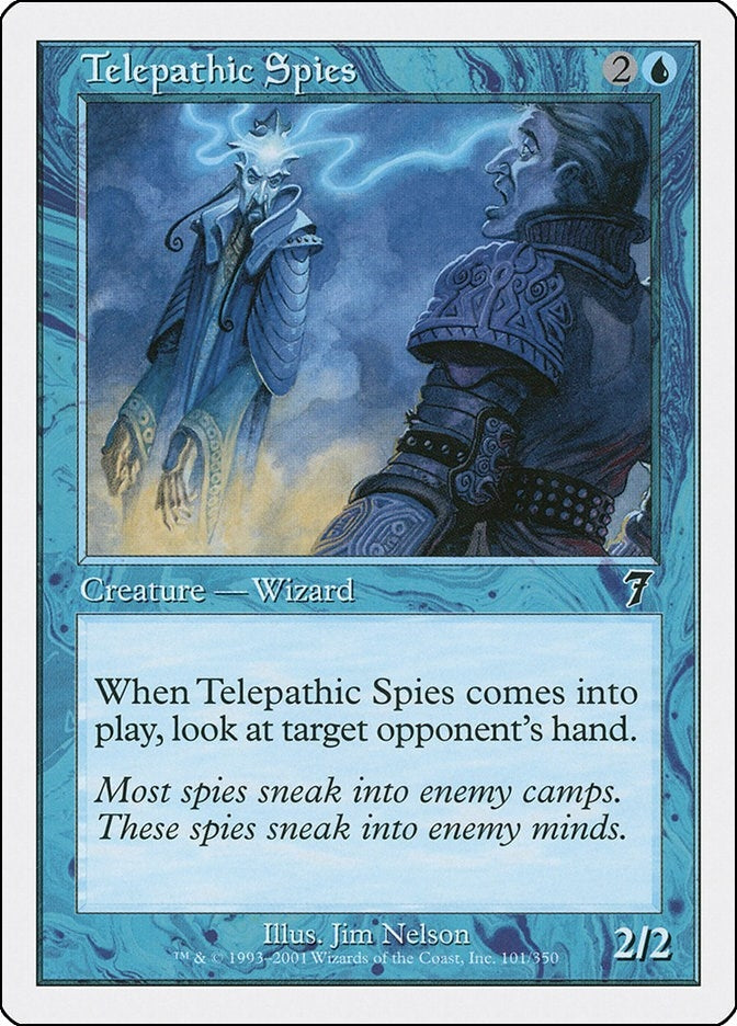 Image for Telepathic Spies (7th Edition) (101) - Magic: The Gathering