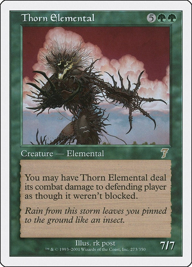 Image for Thorn Elemental (7th Edition) (273) - Magic: The Gathering