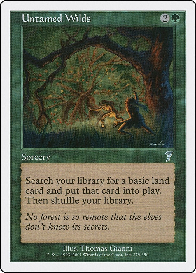 Image for Untamed Wilds (7th Edition) (279) - Magic: The Gathering