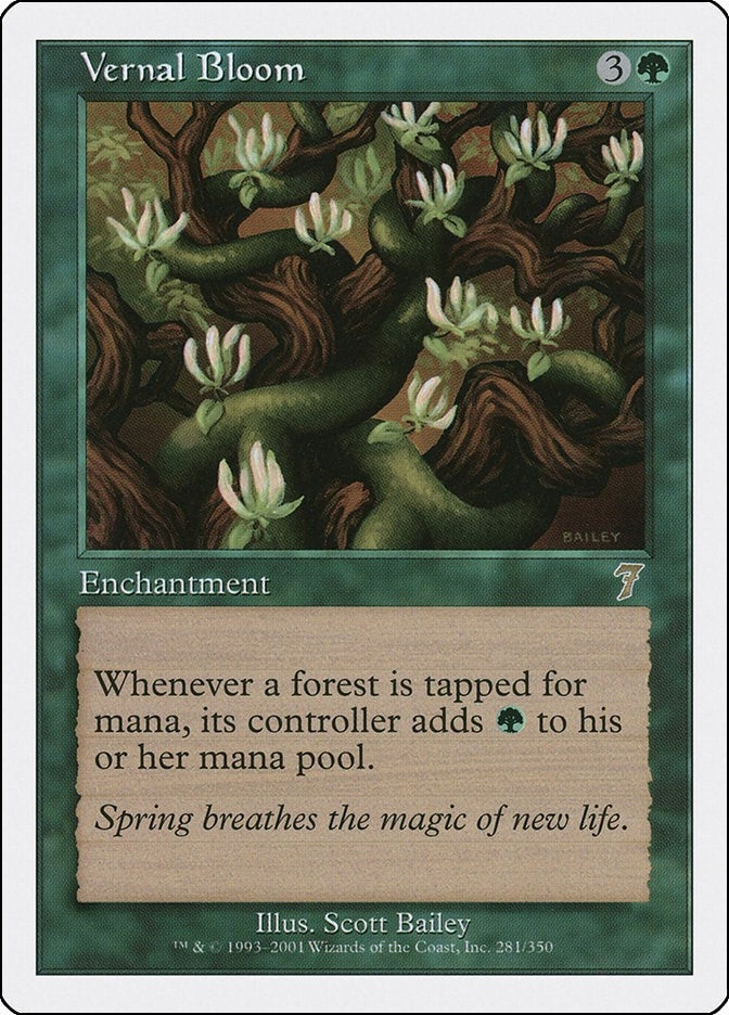 Image for Vernal Bloom (7th Edition) (281) - Magic: The Gathering