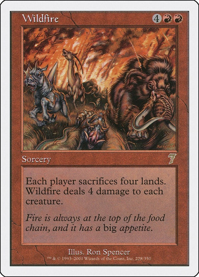 Image for Wildfire (7th Edition) (228) - Magic: The Gathering