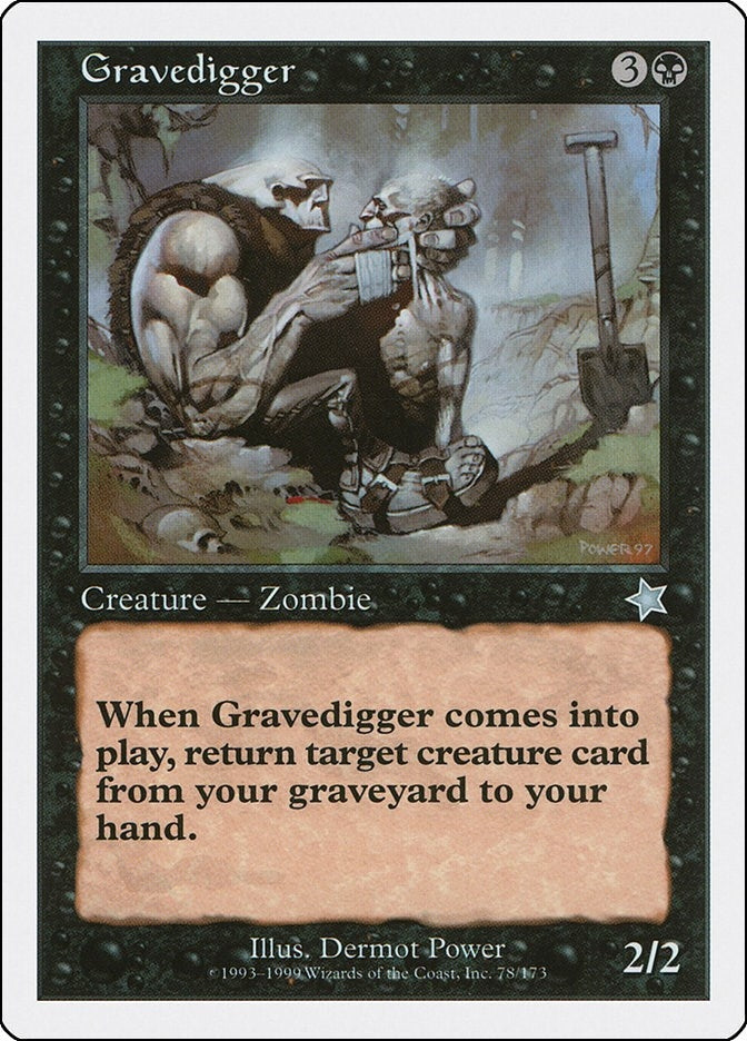 Image for Gravedigger (Starter 1999) (78) - Magic: The Gathering