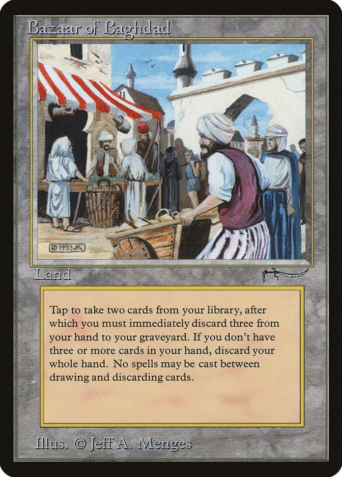 Image for Bazaar of Baghdad (Arabian Nights) - Magic: The Gathering