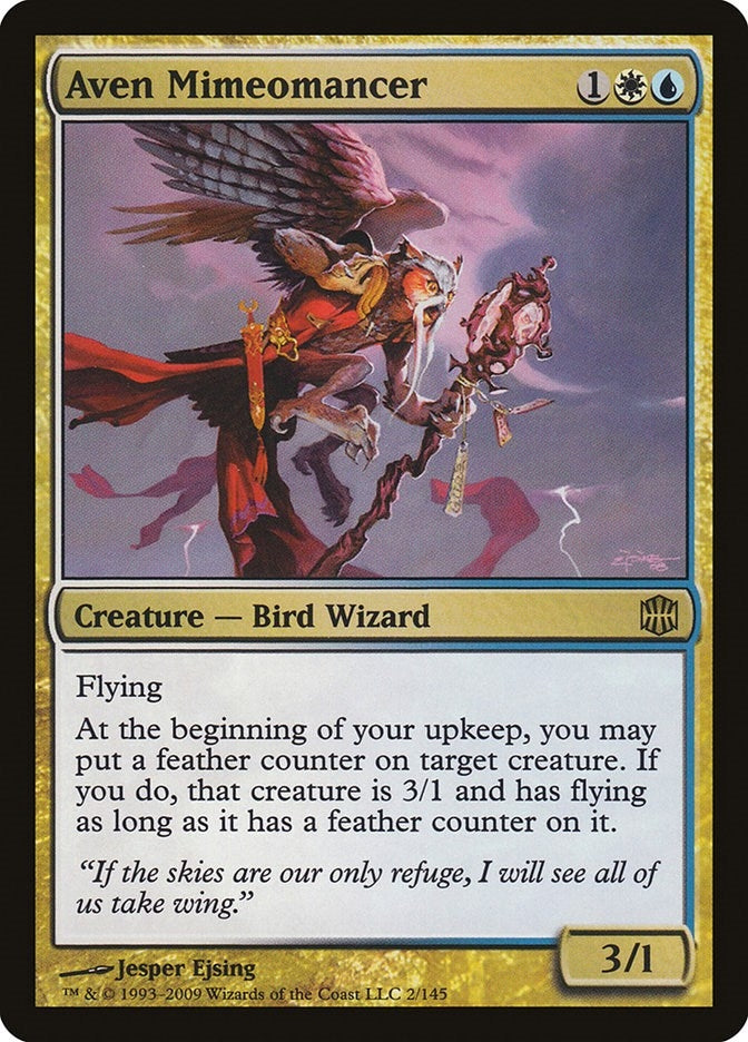 Image for Aven Mimeomancer (Alara Reborn) (2) - Magic: The Gathering