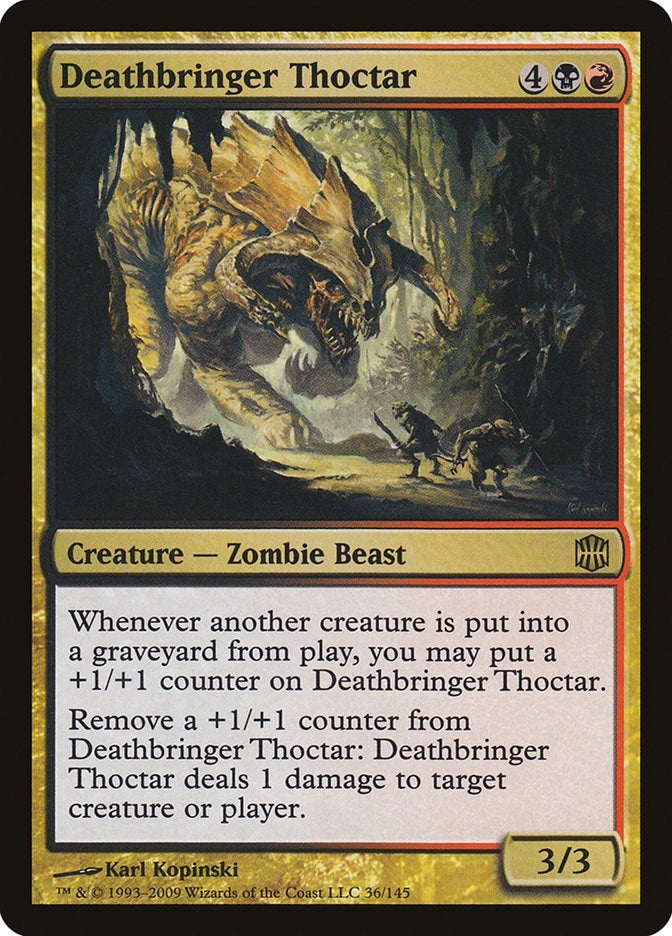 Image for Deathbringer Thoctar (Alara Reborn) (36) - Magic: The Gathering