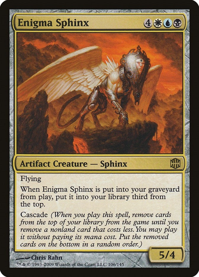 Image for Enigma Sphinx (Alara Reborn) (106) - Magic: The Gathering