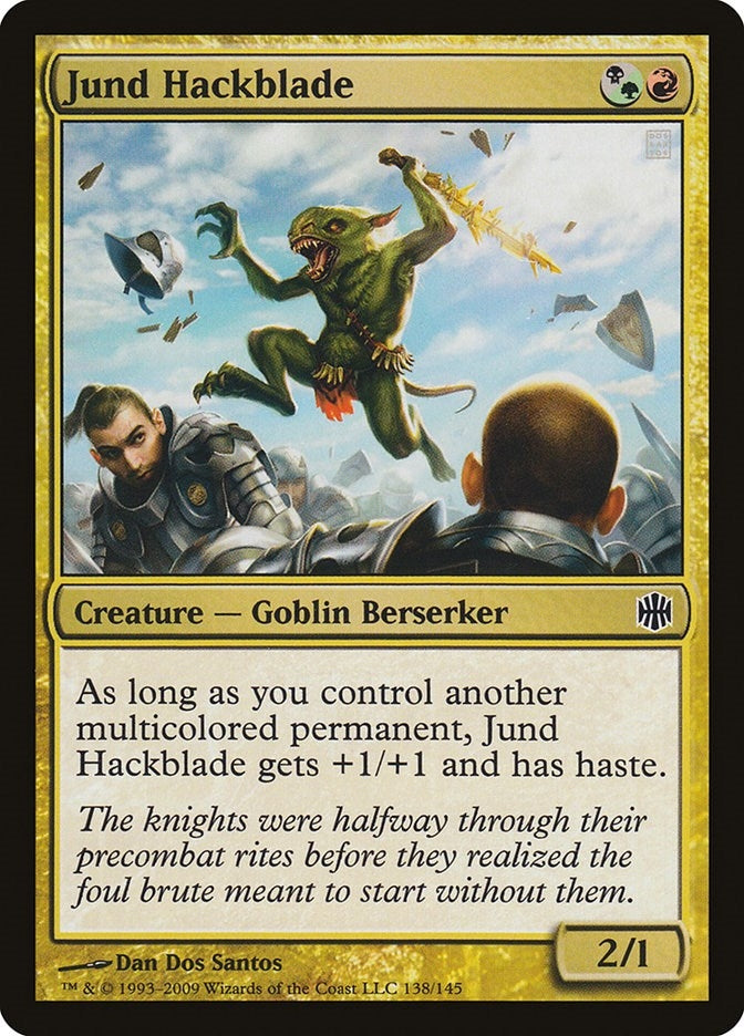 Image for Jund Hackblade (Alara Reborn) (138) - Magic: The Gathering