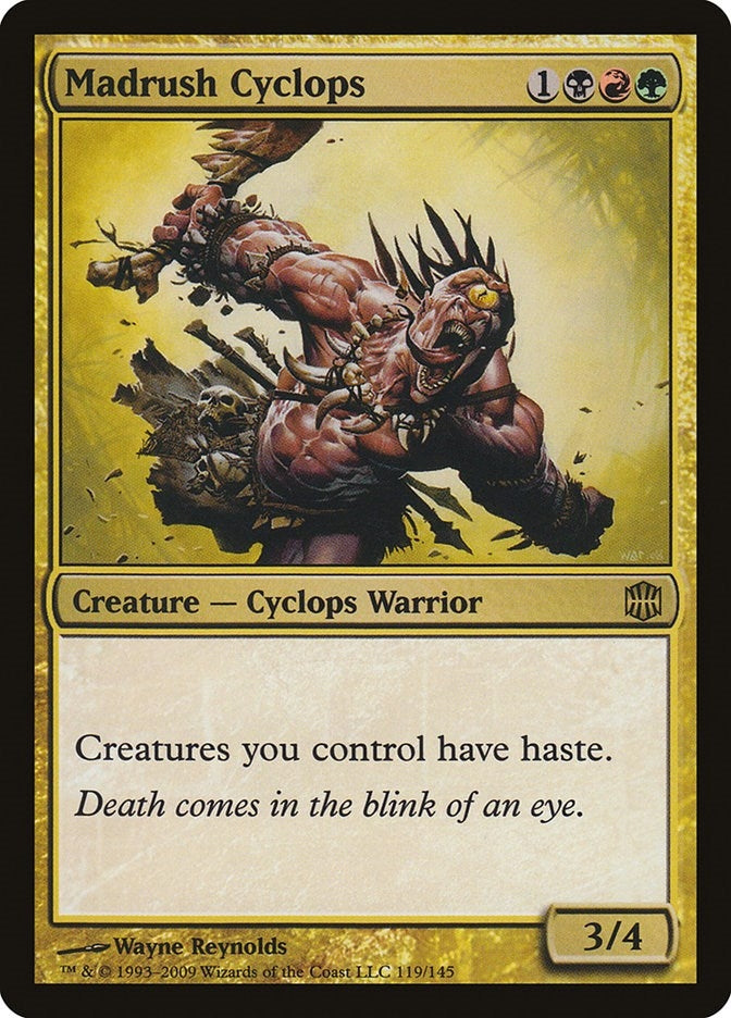 Image for Madrush Cyclops (Alara Reborn) (119) - Magic: The Gathering
