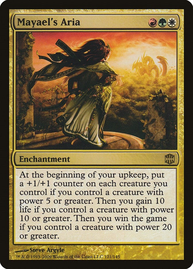 Image for Mayael's Aria (Alara Reborn) (121) - Magic: The Gathering