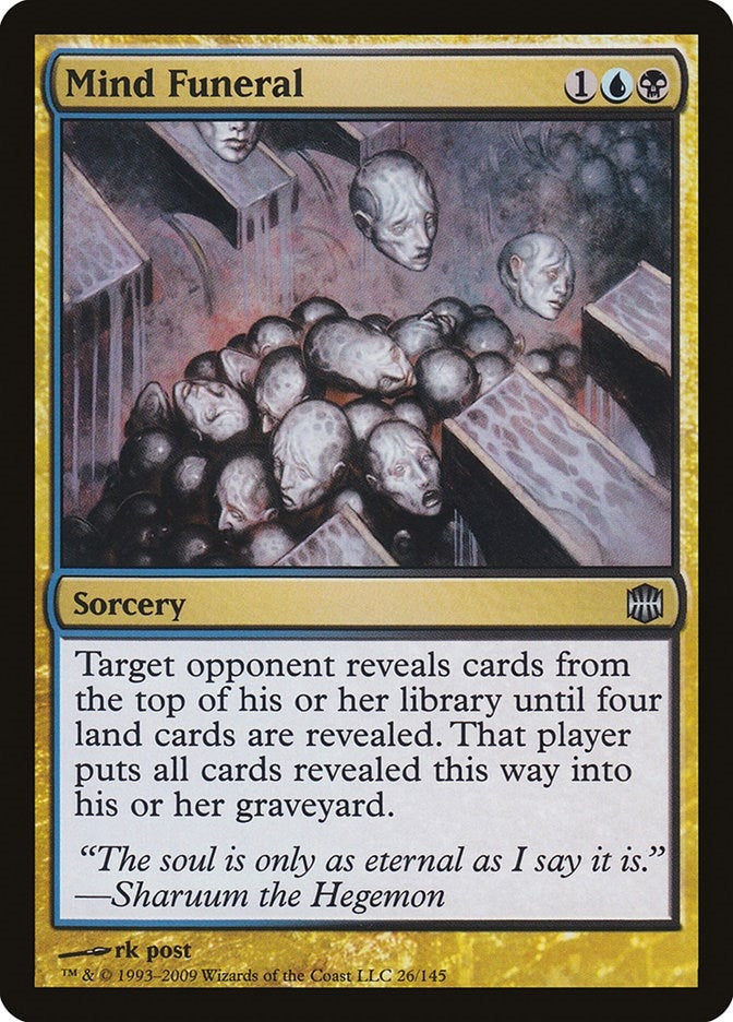 Image for Mind Funeral (Alara Reborn) (26) - Magic: The Gathering