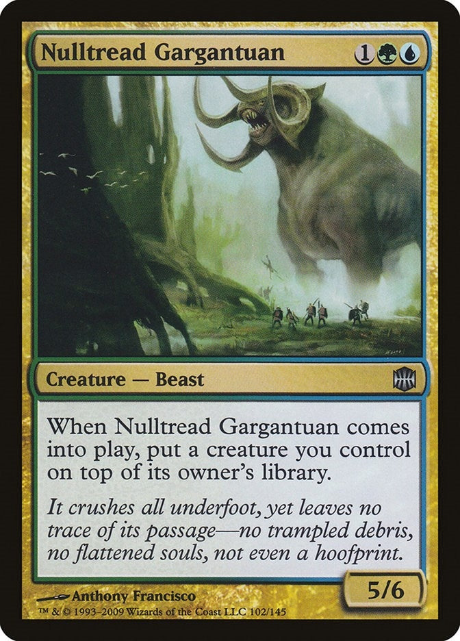 Image for Nulltread Gargantuan (Alara Reborn) (102) - Magic: The Gathering