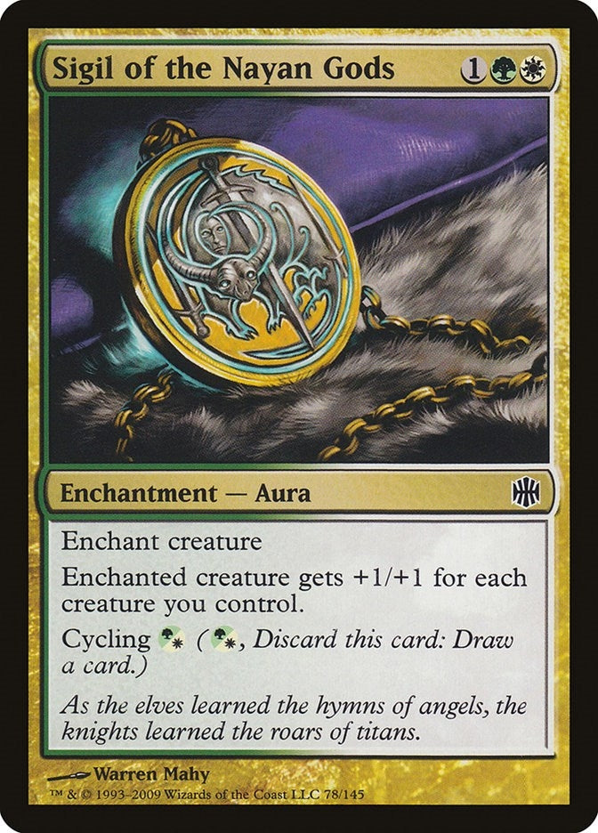 Image for Sigil of the Nayan Gods (Alara Reborn) (78) - Magic: The Gathering