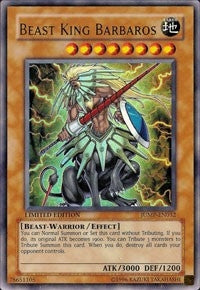 Image for Beast King Barbaros (Shonen Jump Magazine Promos) (JUMP-EN032) - YuGiOh