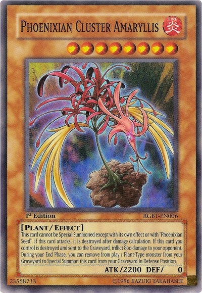 Image for Phoenixian Cluster Amaryllis (Raging Battle) (RGBT-EN006) - YuGiOh