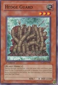 Image for Hedge Guard (Raging Battle) (RGBT-EN008) - YuGiOh