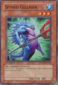 Image for Spined Gillman (Raging Battle) (RGBT-EN034) - YuGiOh