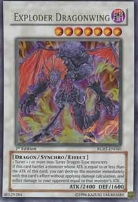 Image for Exploder Dragonwing (Raging Battle) (RGBT-EN040) - YuGiOh