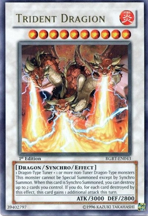 Image for Trident Dragion (Raging Battle) (RGBT-EN043) - YuGiOh