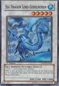 Image for Sea Dragon Lord Gishilnodon (Raging Battle) (RGBT-EN044) - YuGiOh
