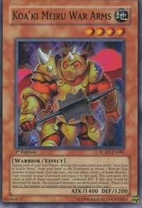 Image for Koa'ki Meiru War Arms (Raging Battle) (RGBT-EN081) - YuGiOh