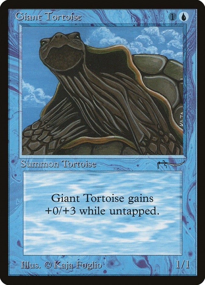 Image for Giant Tortoise (Arabian Nights) - Magic: The Gathering