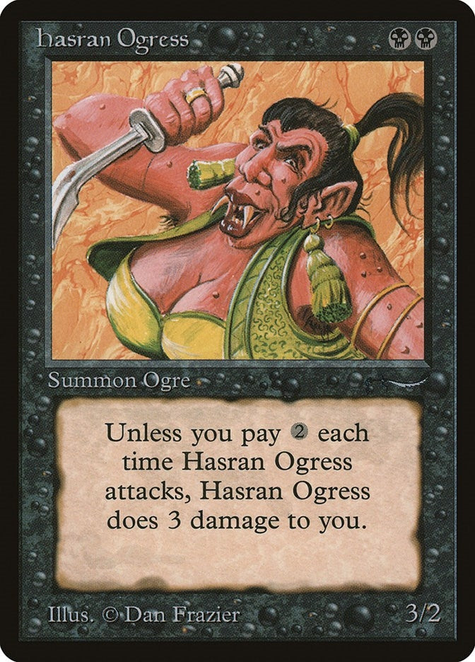 Image for Hasran Ogress (Arabian Nights) - Magic: The Gathering