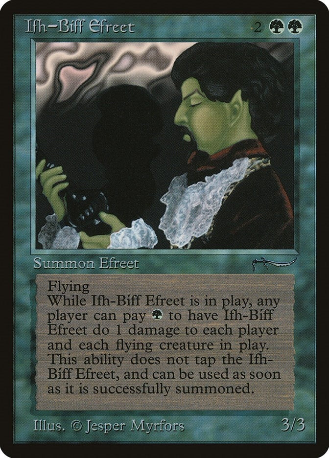 Image for Ifh-Biff Efreet (Arabian Nights) - Magic: The Gathering
