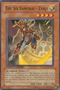 Image for The Six Samurai - Zanji (Gold Series 2009) (GLD2-EN021) - YuGiOh