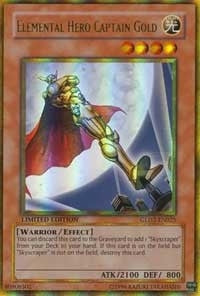 Image for Elemental Hero Captain Gold (Gold Series 2009) (GLD2-EN025) - YuGiOh