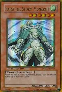 Image for Raiza the Storm Monarch (Gold Series 2009) (GLD2-EN026) - YuGiOh