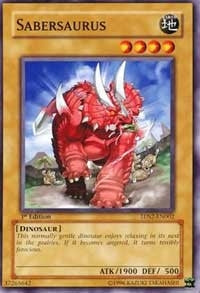Image for Sabersaurus (5D's Starter Deck 2009) (5DS2-EN002) - YuGiOh