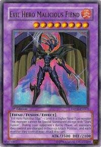 Image for Evil Hero Malicious Fiend (Duelist Pack 6: Jaden Yuki 3) (DP06-EN013) - YuGiOh
