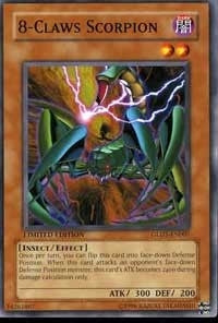 Image for 8-Claws Scorpion (Gold Series 2008) (GLD1-EN007) - YuGiOh