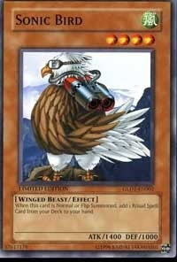 Image for Sonic Bird (Gold Series 2008) (GLD1-EN002) - YuGiOh