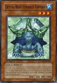 Image for Crystal Beast Emerald Tortoise (Duelist Pack 7: Jesse Anderson) (DP07-EN003) - YuGiOh