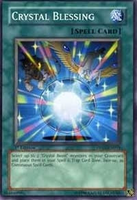 Image for Crystal Blessing (Duelist Pack 7: Jesse Anderson) (DP07-EN014) - YuGiOh