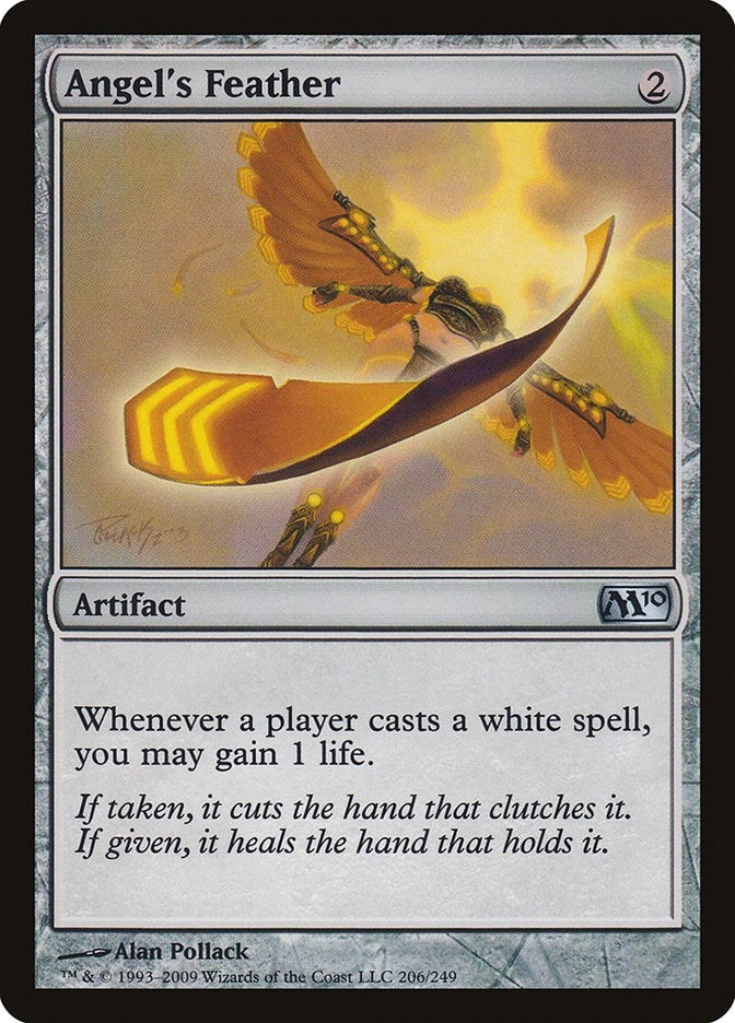 Image for Angel's Feather (Magic 2010 (M10)) (206) - Magic: The Gathering