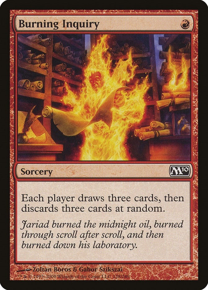 Image for Burning Inquiry (Magic 2010 (M10)) (128) - Magic: The Gathering