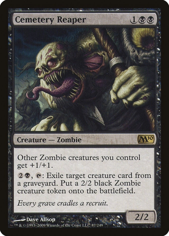 Image for Cemetery Reaper (Magic 2010 (M10)) (87) - Magic: The Gathering