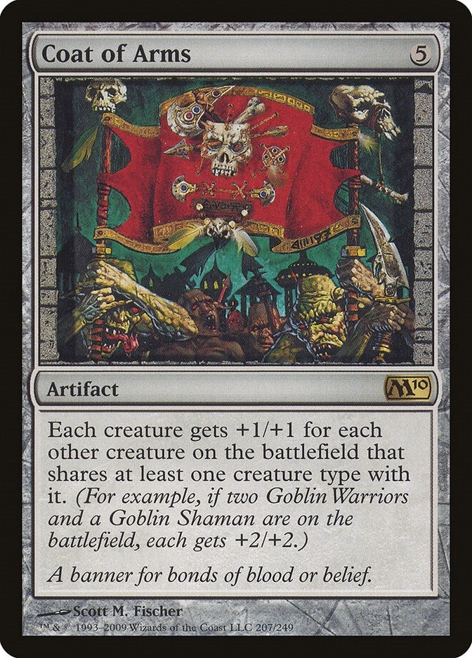 Image for Coat of Arms (Magic 2010 (M10)) (207) - Magic: The Gathering