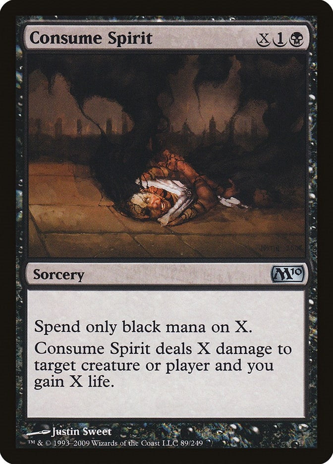 Image for Consume Spirit (Magic 2010 (M10)) (89) - Magic: The Gathering