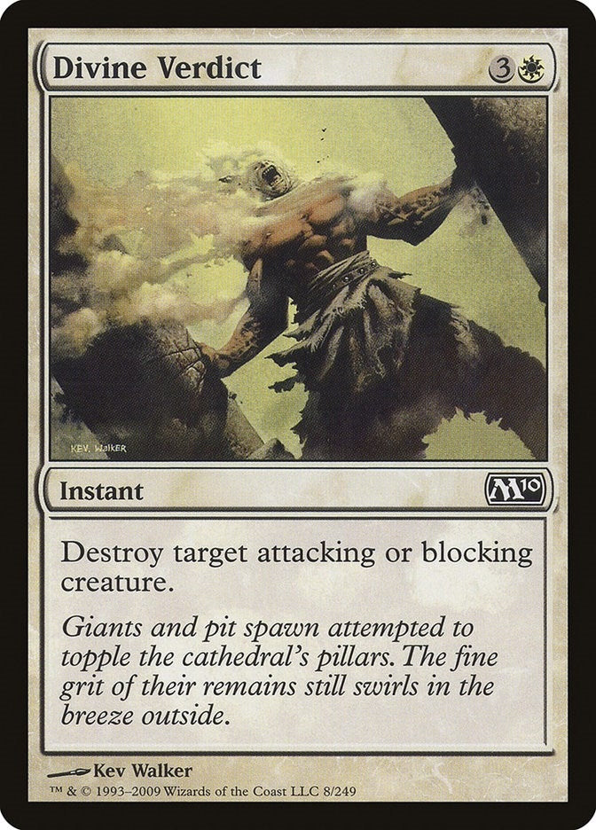 Image for Divine Verdict (Magic 2010 (M10)) (8) - Magic: The Gathering