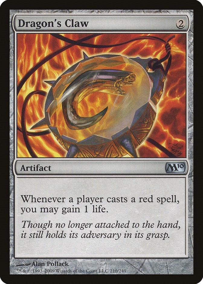 Image for Dragon's Claw (Magic 2010 (M10)) (210) - Magic: The Gathering