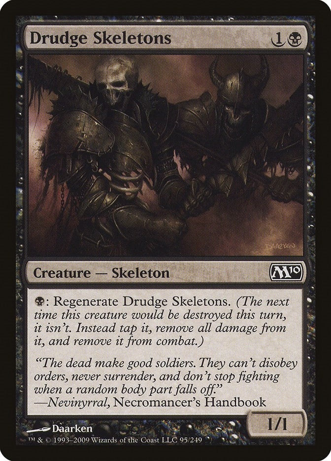 Image for Drudge Skeletons (Magic 2010 (M10)) (95) - Magic: The Gathering
