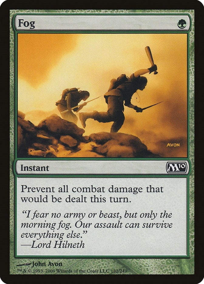 Image for Fog (Magic 2010 (M10)) (182) - Magic: The Gathering